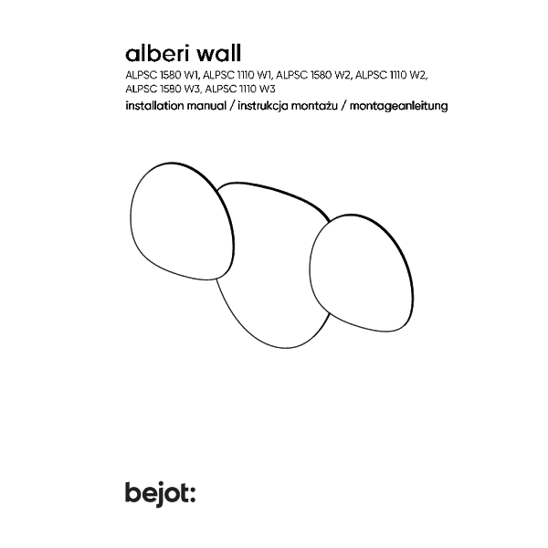 alberi wall - instrukcja montażu PL EN